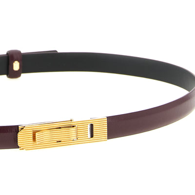 Alberta Ferretti Striped Buckle Belt