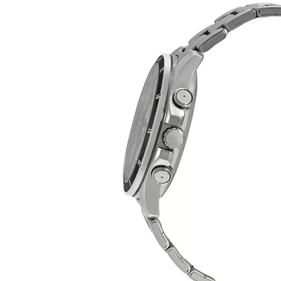 Casio Enticer Silver Dial Men 43.5mm