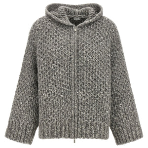 Peserico Zipped Hooded Cardigan