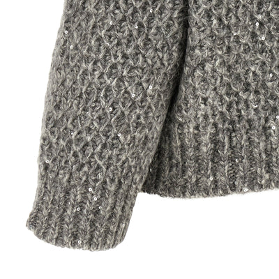 Peserico Zipped Hooded Cardigan