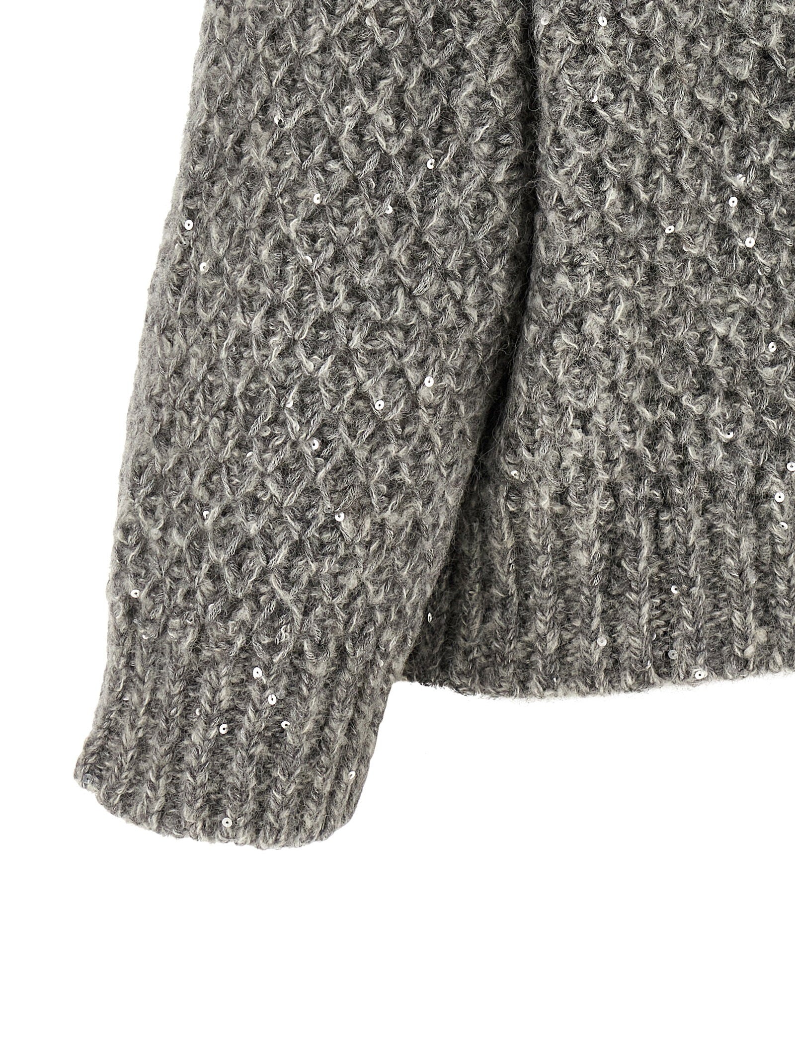 Peserico Zipped Hooded Cardigan