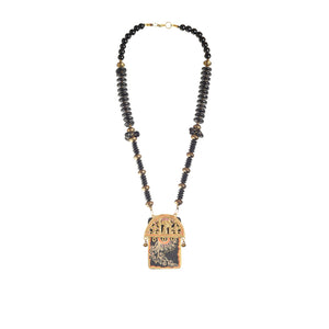Black Kingdom Of Nile Handcrafted Necklace