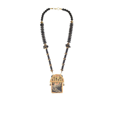 Black Kingdom Of Nile Handcrafted Necklace