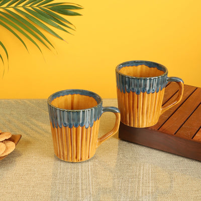 Brown - Rustic Mugs Set of 2