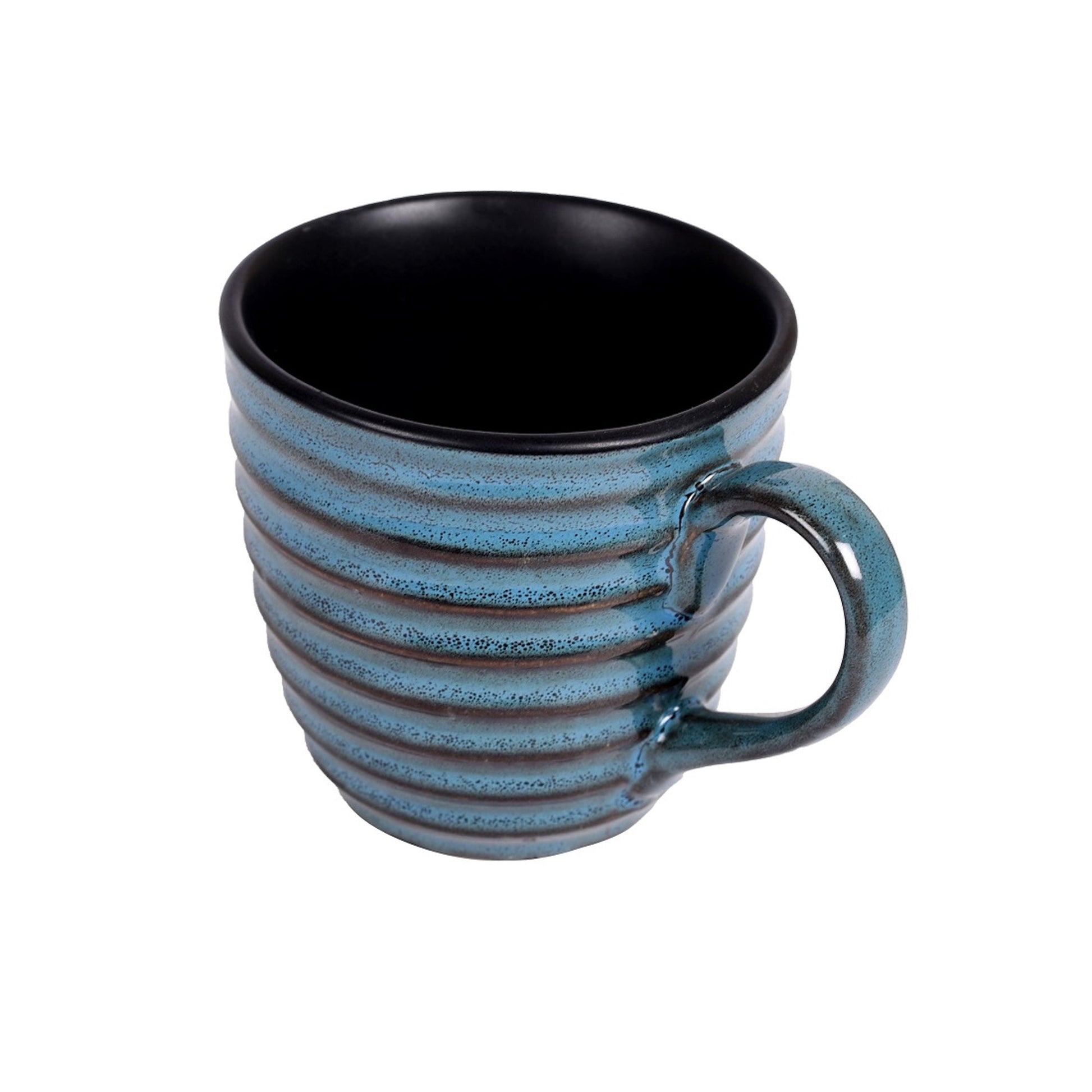 Blue - Cup Ceramic (Set of 6) (4x3x3)