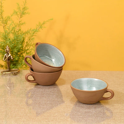 Brown - Desert Sand Coffee Mugs Set of 4