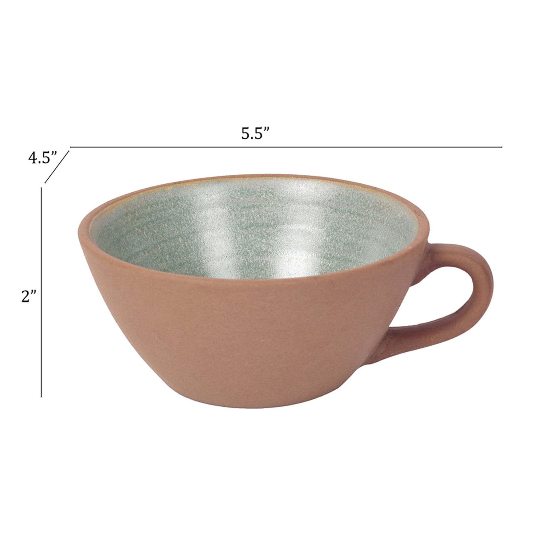 Brown - Desert Sand Coffee Mugs Set of 4