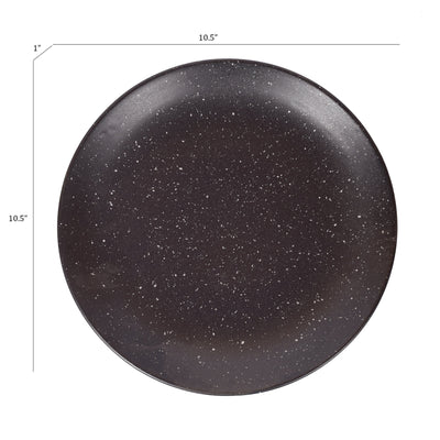 Black - Starry Night Dinner Plates set of 4