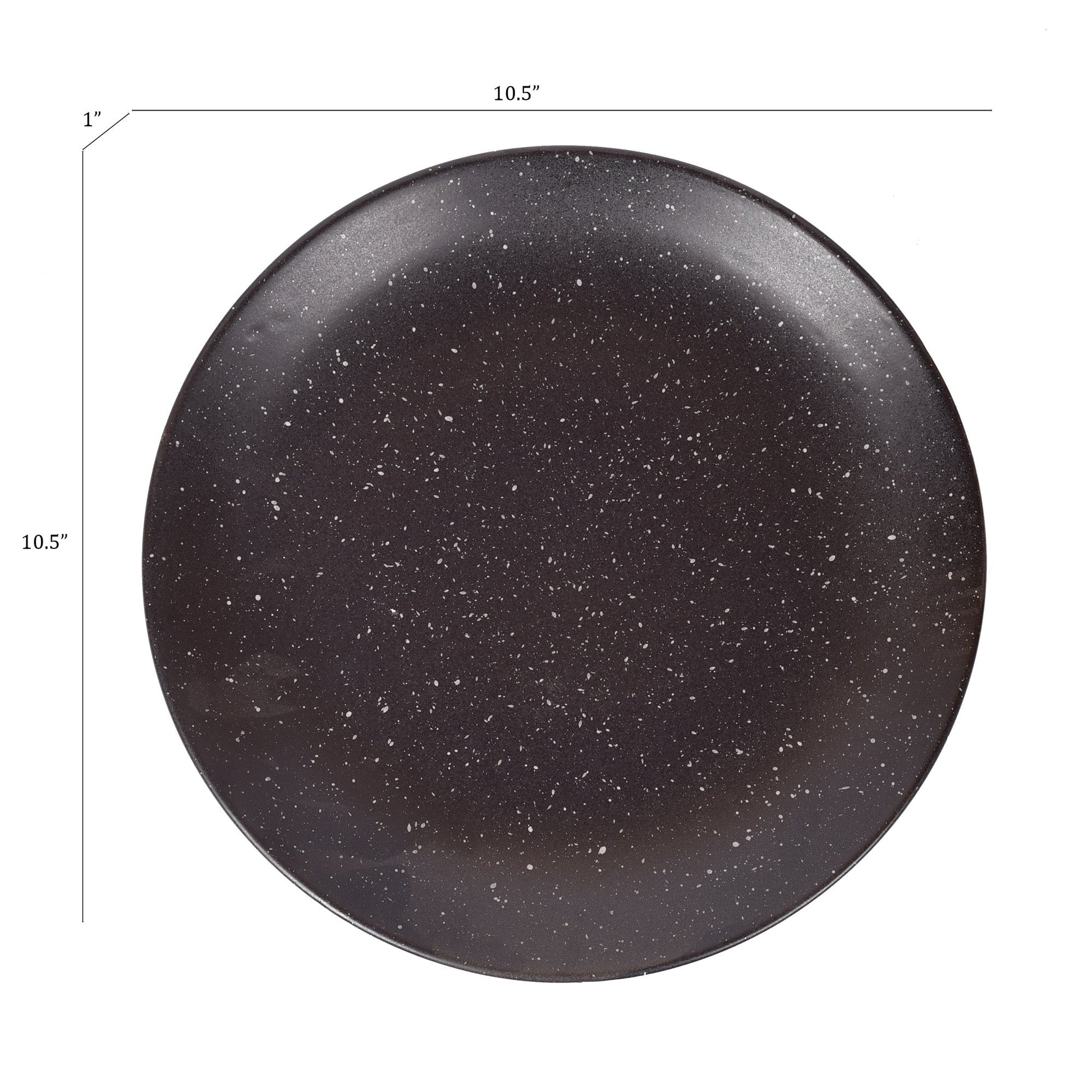 Black - Starry Night Dinner Plates set of 4