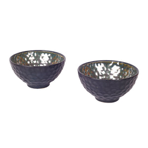 Black - Crater Snacking Bowls Set of 2