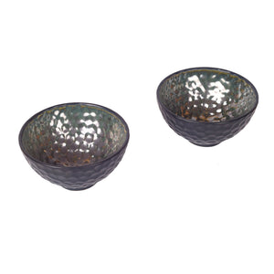 Black - Crater Snacking Bowls Set of 2