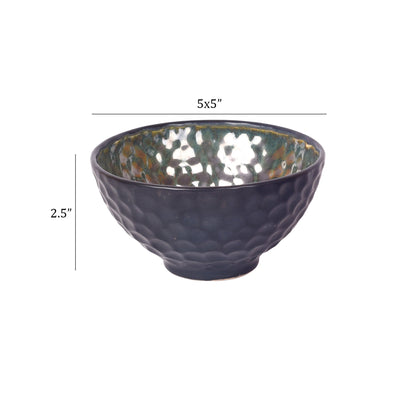 Black - Crater Snacking Bowls Set of 2