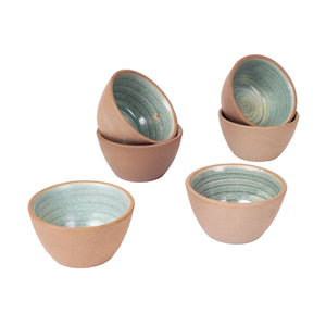 Beige - Desert Sand Sweet Bowls set of 6