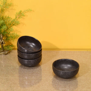Black - Starry Night Veg Bowls Set of 4