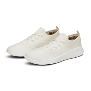 Men's SuperLight Wool Runners - Natural White (Blizzard Sole)