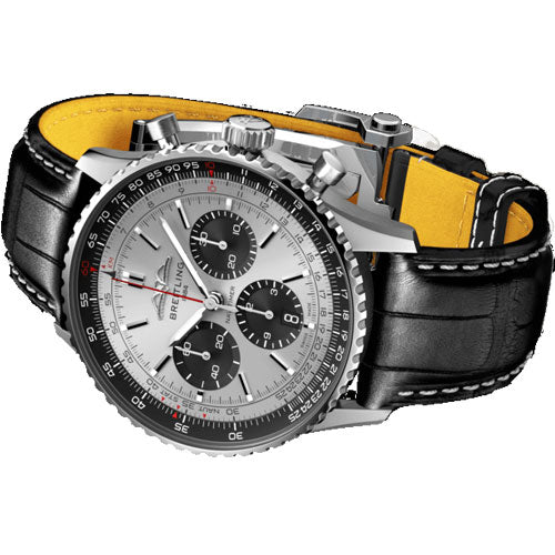 Breitling Navitimer B01 Chronograph white Dial Men 43mm