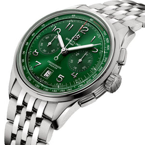 Breitling Premier B01 Chronograph Green Dial Men 42mm