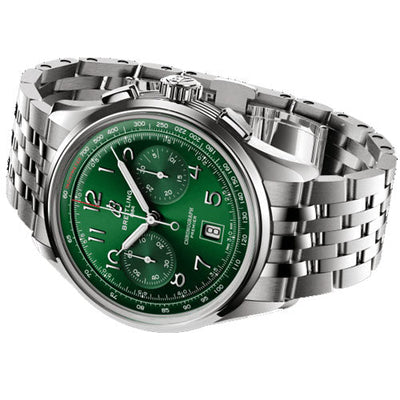 Breitling Premier B01 Chronograph Green Dial Men 42mm