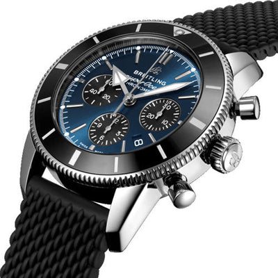 Breitling Superocean Heritage B01 Chronograph Blue Dial Men 44mm