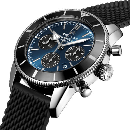 Breitling Superocean Heritage B01 Chronograph Blue Dial Men 44mm