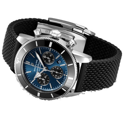 Breitling Superocean Heritage B01 Chronograph Blue Dial Men 44mm
