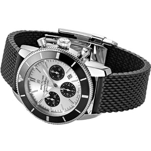 Breitling Superocean Heritage B01 Silver Dial Men 44mm