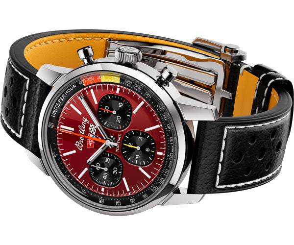 Breitling Top Time B01 Chevrolet Corvette Red Dial Men 41mm