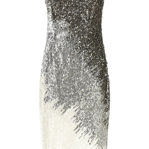 Elisabetta Franchi Metallic Tulle Dress