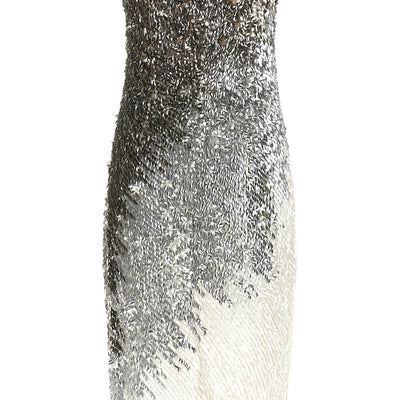 Elisabetta Franchi Metallic Tulle Dress