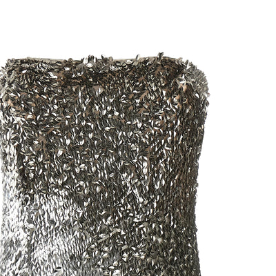 Elisabetta Franchi Metallic Tulle Dress