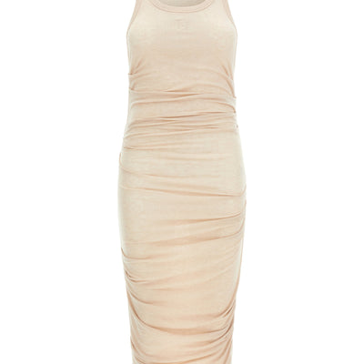 Elisabetta Franchi Logo Embroidery Dress