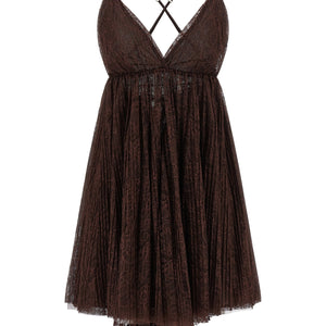 Elisabetta Franchi Lace Mini Dress