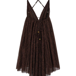 Elisabetta Franchi Lace Mini Dress