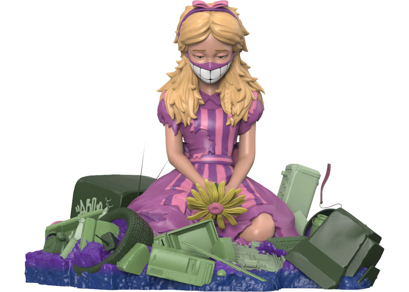 ABCNT Mighty Jaxx Alice in Wasteland Acid Edition Figure