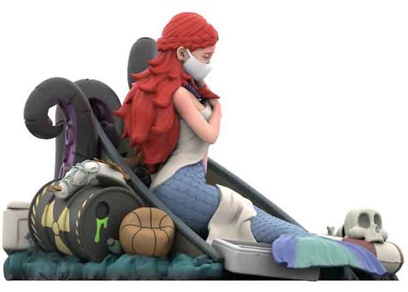 ABCNT x Mighty Jaxx Mermaid's Ruin Figure