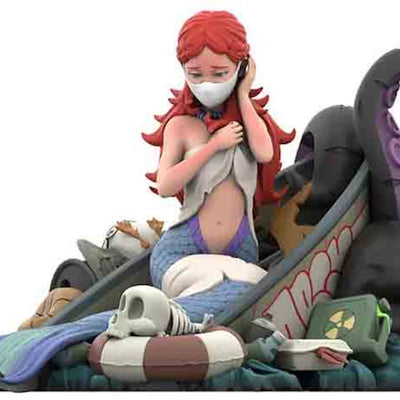 ABCNT x Mighty Jaxx Mermaid's Ruin Figure