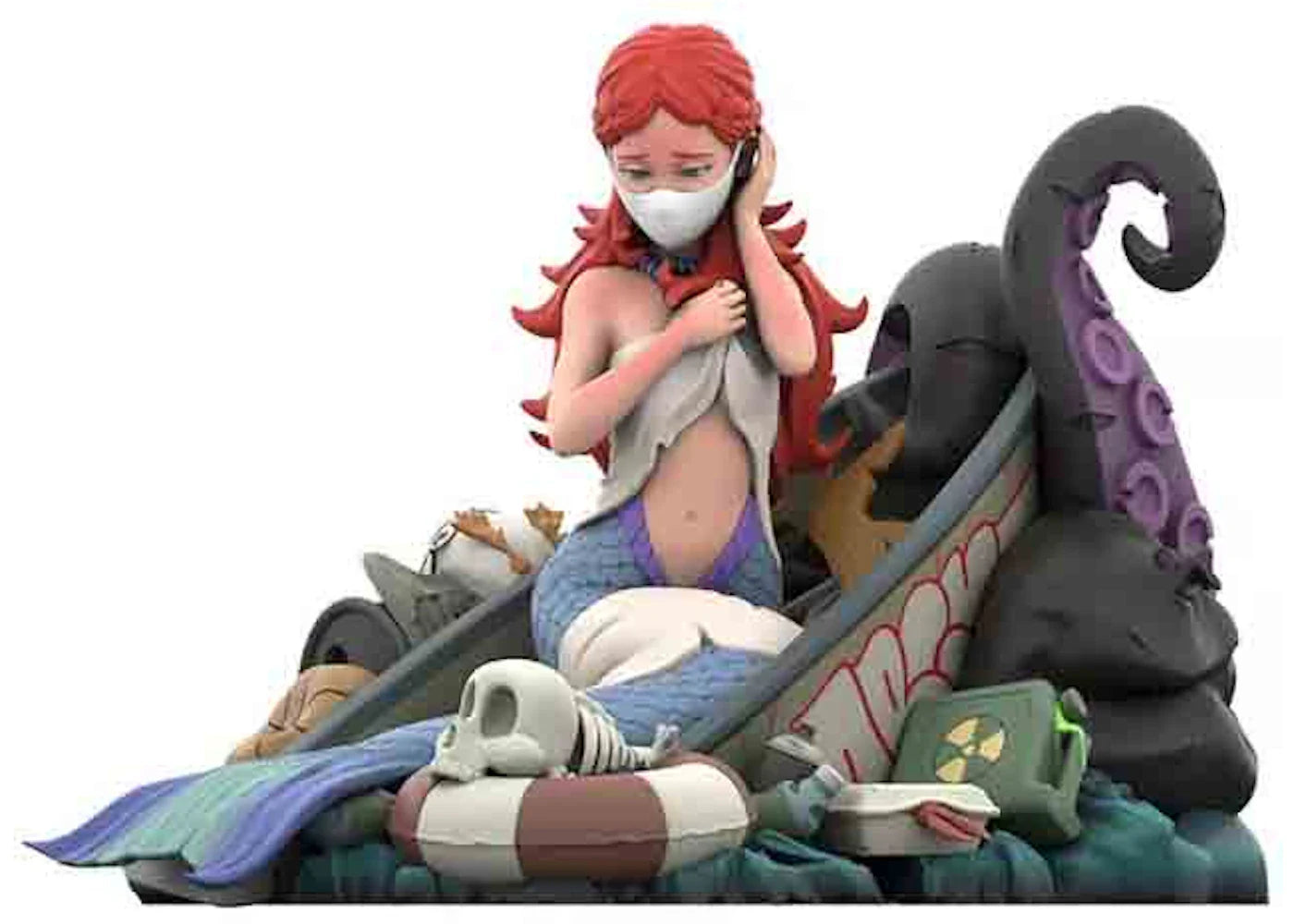ABCNT x Mighty Jaxx Mermaid's Ruin Figure
