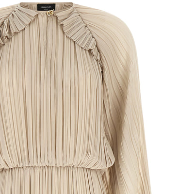 Fabiana Filippi Long Pleated Dress