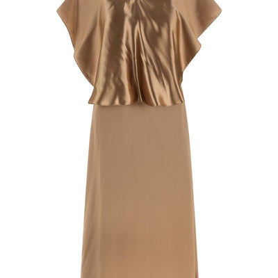 Fabiana Filippi Dress With Cape