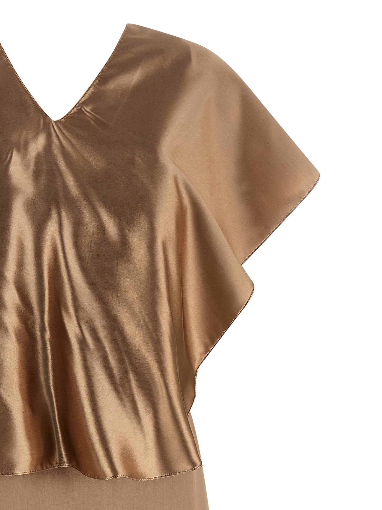 Fabiana Filippi Dress With Cape