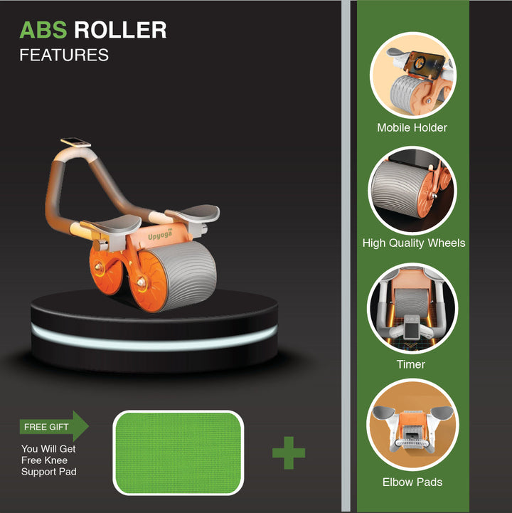 Abs Roller Wheel for Core Training | 1 Year Warranty