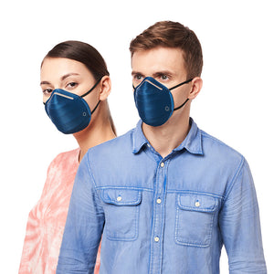 Ultra-light Contoured Fit Mask (Pack of 3) - Blk-A Grey-D Blue