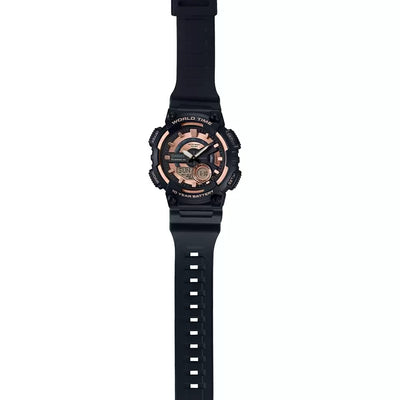 Casio Youth Rose Gold Dial Men 46.6mm