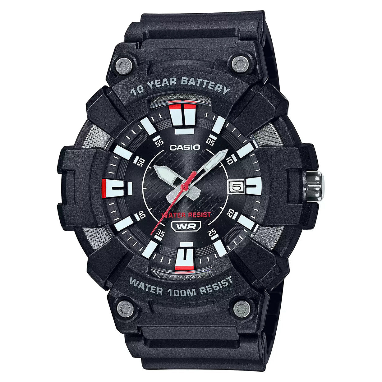 Casio Youth  Black Dial Men 49mm