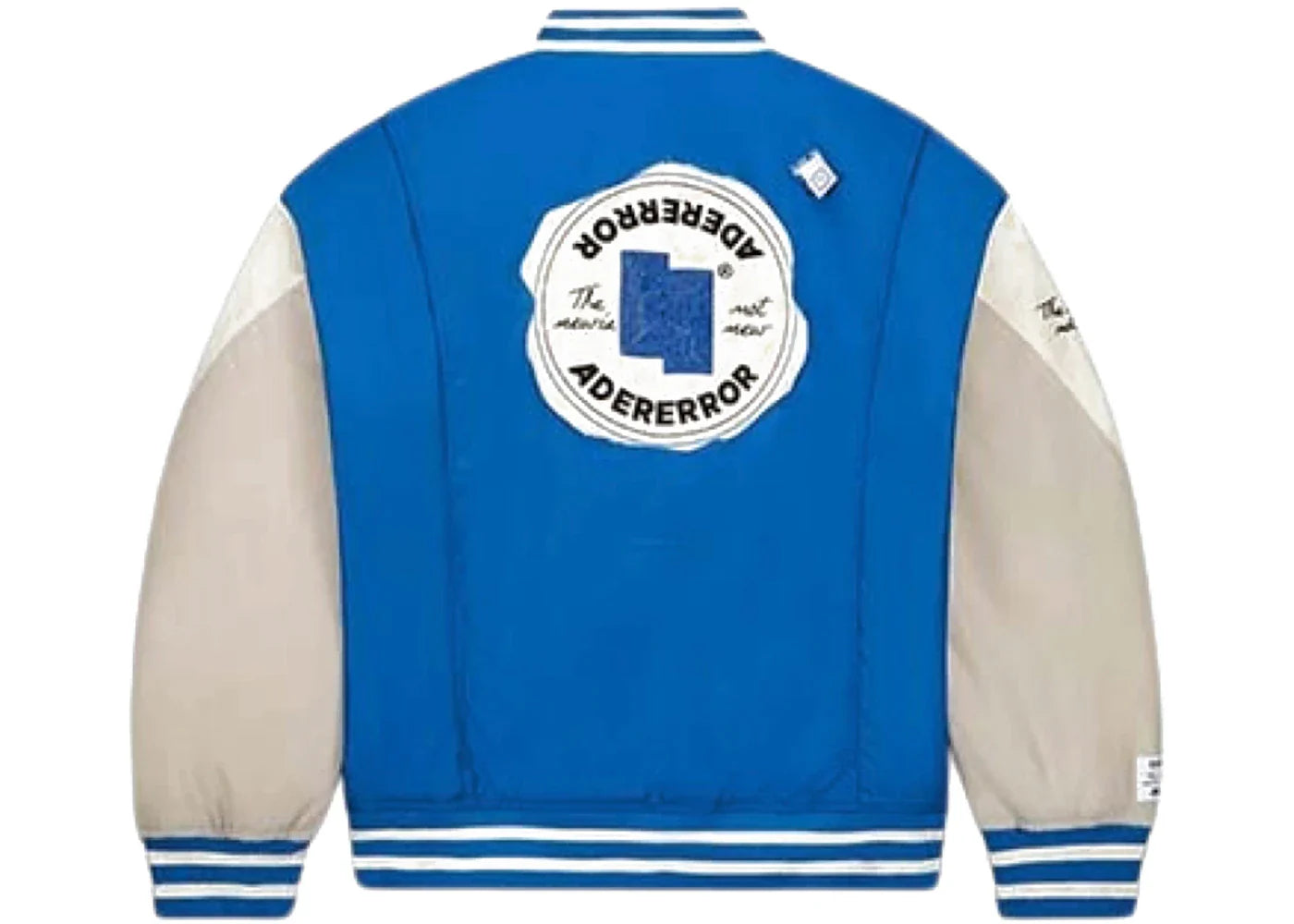 ADER error x Converse Shapes Varsity Jacket Cobalt