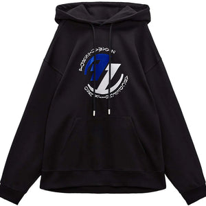ADER error x Zara Embroidered Logo Sweatshirt Black