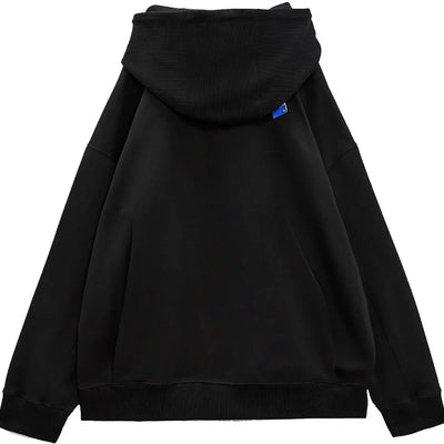 ADER error x Zara Embroidered Sweatshirt Black