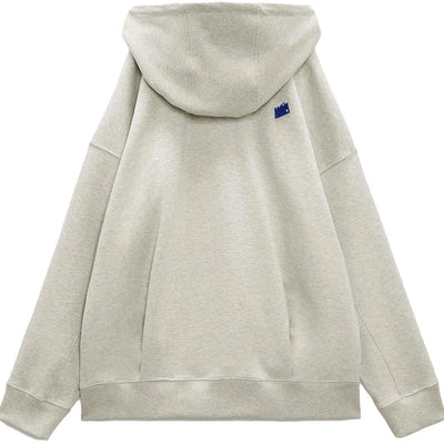 ADER error x Zara Embroidered Sweatshirt Gray