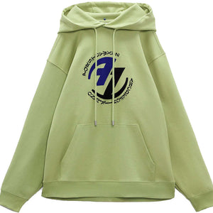 ADER error x Zara Embroidered Sweatshirt Light Green
