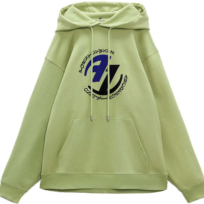 ADER error x Zara Embroidered Sweatshirt Light Green